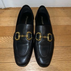 Jeffrey Campbell Black Loafers